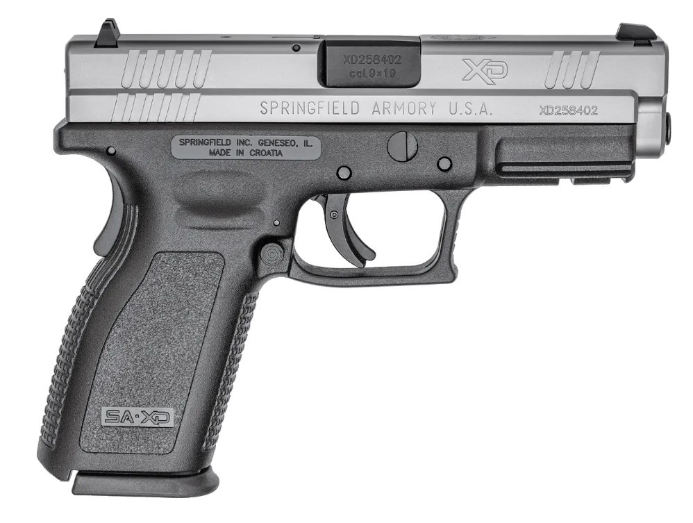 SPR XD 9MM SERV 4 SS 10RD - Browning Black Friday Blowout